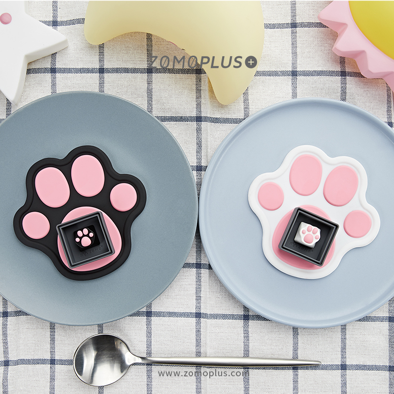 ZOMO官方 原创设计 萌宠粉色猫爪 餐桌垫茶杯垫 防烫