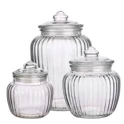 Glass sealed jar kimchi jar household food grade