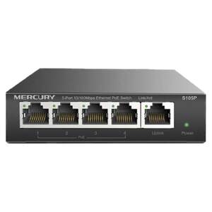 
Mercury Gigabit POE switch monitoring AP dedicated 5 port 8 port 16 port national standard 48V power supply module 100 Gigabit Hikang camera router network cable distribution splitter