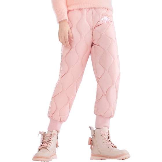 
Girls' Down Pants 2025 Autumn and Winter New Children's Wear White Duck Down Casual Outer Wear Warm Pants Winter Wear Warm Pants