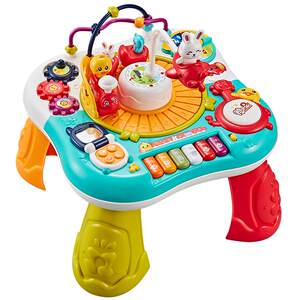 Baby baby toy game table Boy girls 7 8-6 months above puzzle early teach children 0-1 years old 3 gifts