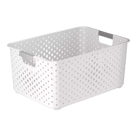 [Live Broadcast Exclusive] Six Packs of Plastic Storage Baskets Desktop Kitchen Miscellaneous Storage Boxes Toy Snack Storage Boxes
