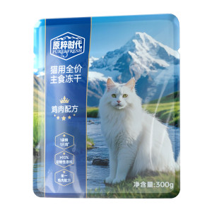 
Original Times Full-price Cat Staple Food Freeze-dried Fresh Chicken Formula Cats and Dogs Universal Supplement Nutrition to Make Kitten Main Food