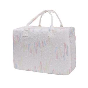 
Travel bag women's large capacity storage bag portable and convenient delivery bag can be put into trolley box short-distance clothes duffel bag