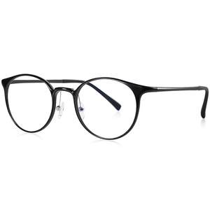 Ultra -light glasses box female small face round box Korean plak glasses frame full frame 6728 matching height myopia glasses