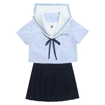 A Chejia large size jk original aqua sailor suit
