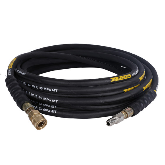 Commercial ultra -high -pressure explosion -proof steel pipe 5558 black cat cleaning machine brush car water gun pipe joint
