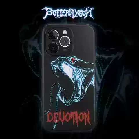 Butterflygun Dark  Gothic DEVOTION SNAKE Custom Made Handmade Phone Cases Covers – iPhone, Galaxy, Xiaomi