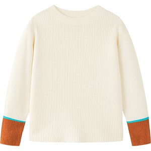 
Mini Barabala boys and girls sweater knitted winter and spring new warm and comfortable half turtleneck base sweater