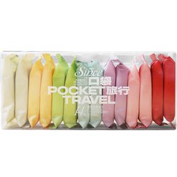 Pocket Travel 14 Disposable Compressed Towels Thickened