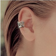 925 Серебряные уши без ушей серьги пряжка для ушей мужская и женская индивидуальность Бум U - образные наушники