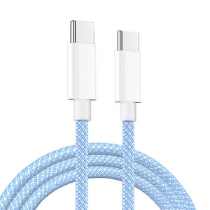 
Double-head Type-C data cable tpyec super fast charging cable pd charger cable suitable for Huawei Honor full series Android mobile phone tablet tpc charging cable lengthened braided typec car ctoc