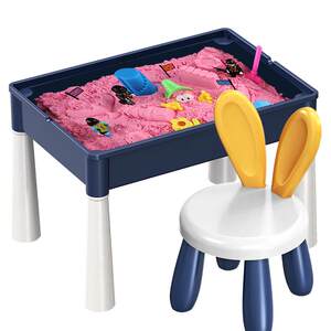 
Children's space toy sand baby sand table indoor play sand household safety non-stick hand strap special building block table