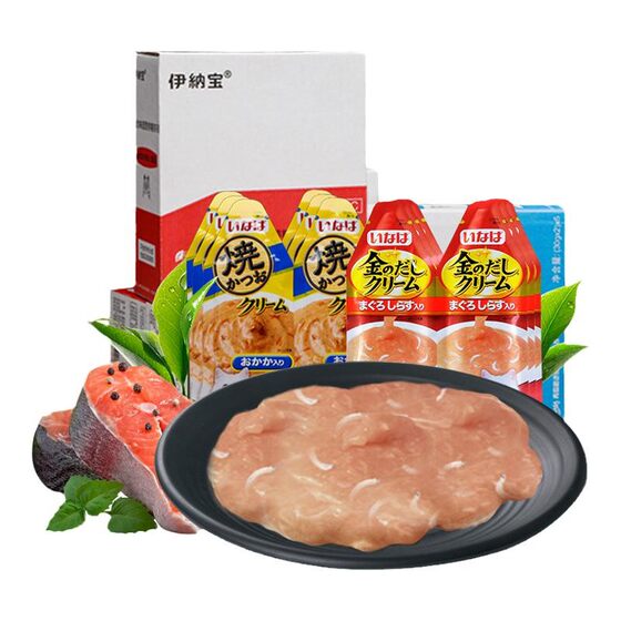 Inabao Nutritional Paste Cat Slips Cat Snacks Adult and Young Cat Wet Food Cat Staple Food Canned Fresh Meat Pet Staple Food