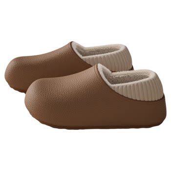 [Waterproof cotton slippers for women 2025 new autumn and winter]