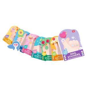 
TOI Tuyi children's nail stickers for women wearing nail tablets new manicure cartoon painting baby children stickers gift