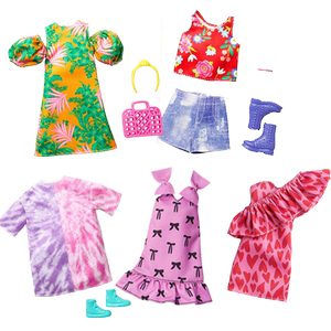 Barbie Barbie Barbie Wardrobe Fashion Single Shoes Combination Barbie Clothing Shoes Girl Princess Toys