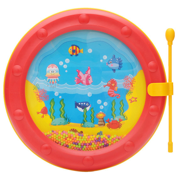 
Early education educational toys, waves, drums, children's music, early education, Orff percussion instruments, ocean drums, sea sounds, drums, music therapy