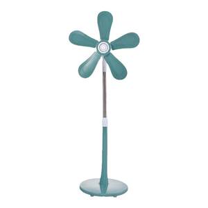 Fan floor-standing office and home dormitory rotary desktop mini small fan large wind power silent remote control electric fan
