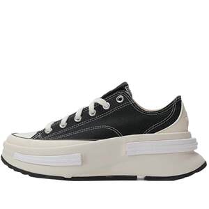 Tabo converse men's and women's shoes Run Star black and white stitching sandwich canvas shoes A11489C