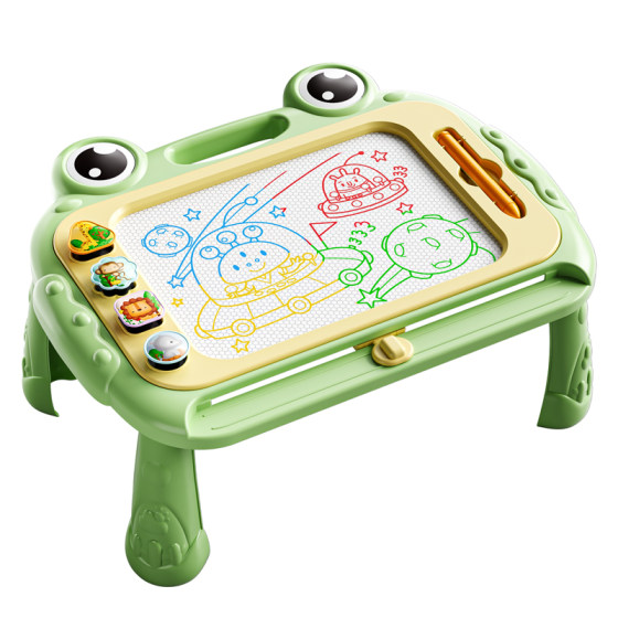 Children's magnetic painting board family 1 -3 -year -old baby writing board, graffiti painting paintings, magnetic force can be rubbed infant toys