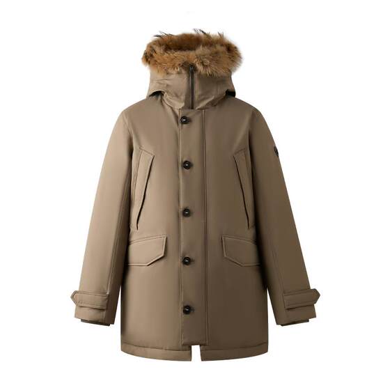 
SCOFIELD men's 25-year winter new workwear parka coat mid-length hooded duck down jacket