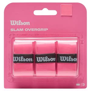 
Wilson Wilson 2026 new tennis player adhesive non-slip macaron color sweat-absorbent band neon pink