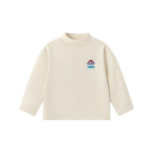 
Paw Patrol Boys Half Turtle Collar Bottoming Shirt Autumn and Winter Children's Long Sleeve T-Shirt Winter Warm Top for Boys with Thick Inner