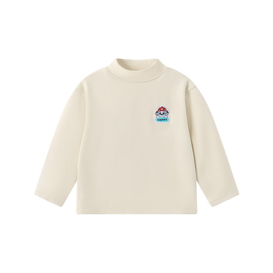 
Paw Patrol Boys Half Turtle Collar Bottoming Shirt Autumn and Winter Children's Long Sleeve T-Shirt Winter Warm Top for Boys with Thick Inner