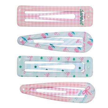 
Colorful bb clip water drop children's small hair clip girl bangs