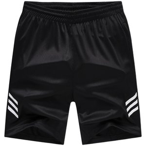 Sports short pants Men's loose, fast dry fitness large size five -point pants set running summer thin air -breathable men's beach pants