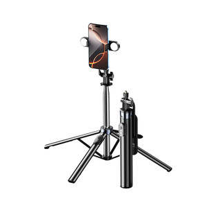 
Good intentions poem four-legged 2025 new selfie stick mobile phone universal floor tripod travel portable artifact anti-shake photo Bluetooth bracket shooting selfie live broadcast 360-degree rotation outdoor handheld