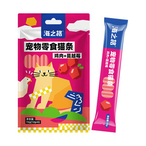 
Haizhige cat strips 30 pieces cat food cat wet food liquid meat strips snacks small package carry