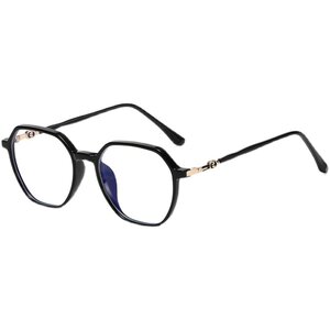 
TR90 irregular internet celebrity style without makeup Korean style anti-blue radiation glasses optical stand glasses 2108