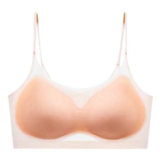 
Ultra-thin ice silk cool and traceless underwear for women with mesh breathable small breasts gathered vest-style ice-sensing bra