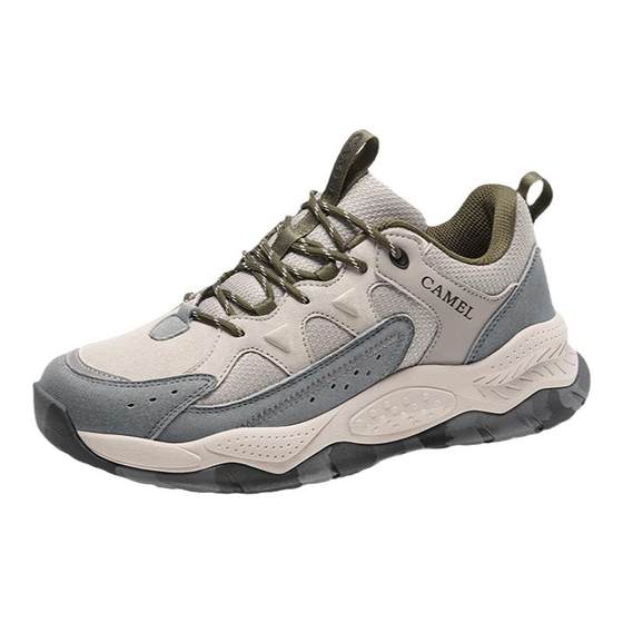 
Camel outdoor hiking shoes men's shoes wear-resistant non-slip shock-absorbing hiking shoes sports shoes hiking shoes dad shoes