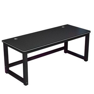 Computer table -type double desk home bedroom Learning table rectangular desk workbench simple e -sports table
