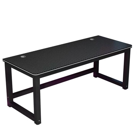 Computer table -type double desk home bedroom Learning table rectangular desk workbench simple e -sports table
