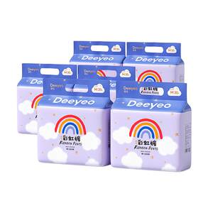 
Deyou pull pants baby diapers ultra-thin breathable xxxl special rainbow growth pants for boys and girls