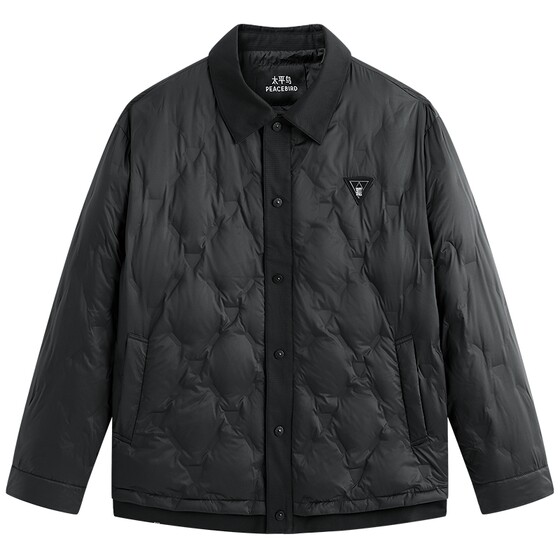
[Same style in shopping malls] PEACEBIRD Men's Goose Down Jacket 25 Years New Winter Winter Wear B1ACF4293