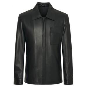 
[Sheepskin Leather Clothes] Angel Bird Autumn New Men's Fashionable Casual Leather Clothes Multi-Colored Versatile Tops and Jackets for Men