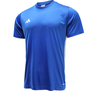 
Adidas Adidas Football Short Sleeve Men's Summer New Sports and Fitness T-shirt Breathable Quick Dry JW9917