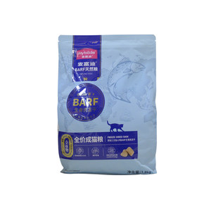 
McFoody barf cat food raw bone and meat freeze-dried adult cat and kitten cat main food beef double combination pet cat main food chicken