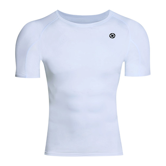 
Accurate compression clothing summer new sports tights running fitness high-elastic breathable ice-feel fitness clothing for men