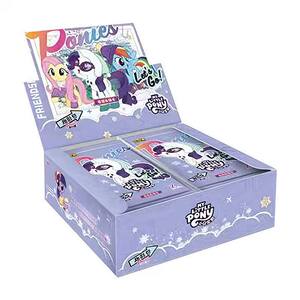 
Card Game My Little Pony Card Fun Shadow Pack No. 7 6 Full Box to Go Shadow Seven CR Genuine Storage Book Blind Box Huiyue