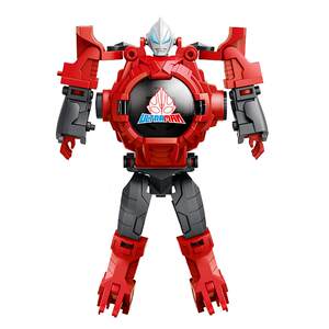 Transformed robot Children Laughing Toy Watch Student Projective Cartoon Cartoon Transformed by Boy Mech Gifts
