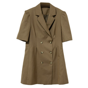 I.LUC Original European Version Double Dipping Western Server A -line Five -Packal Skirt Spring New Sweet Heart High -waist Dress
