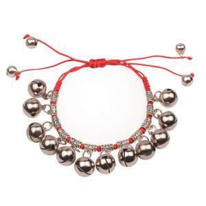 Dance Performance Performing Bell Bell Bracelet Retro National Wind Red Rope Akchain step by step