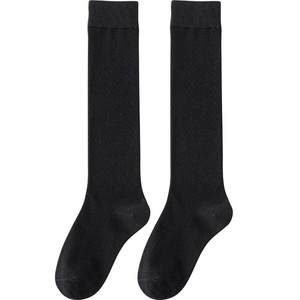 White calf socks Child socks Spring and autumn thin jk long tube overweed socks without bone autumn and winter socks stress stabilization
