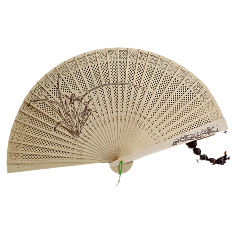 蘇州檀香　扇子 白檀扇子 蘇州壇香扇 中国香木扇 木彫り 透かし彫り - 製品詳細